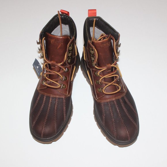 SPERRY MEN\'S WATERTOWN BROWN WATERPROOF LEATHER LACE UP BOOT main image 6